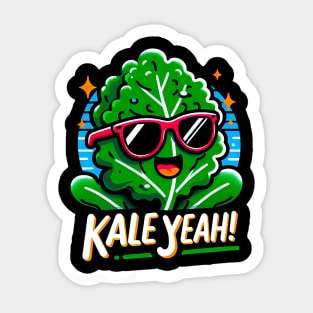 Kale Yeah! Gardening Lover Gift Sticker